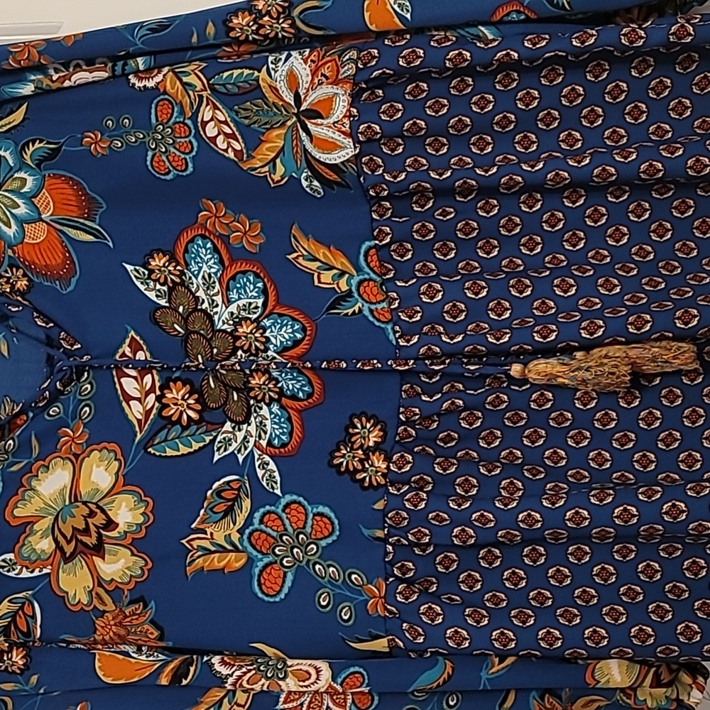 Chenault floral boho blouse - Picture 3 of 5